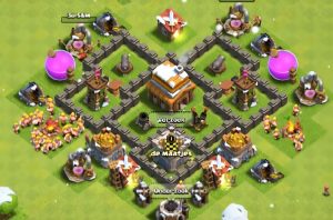 Town hall 4 base copy link